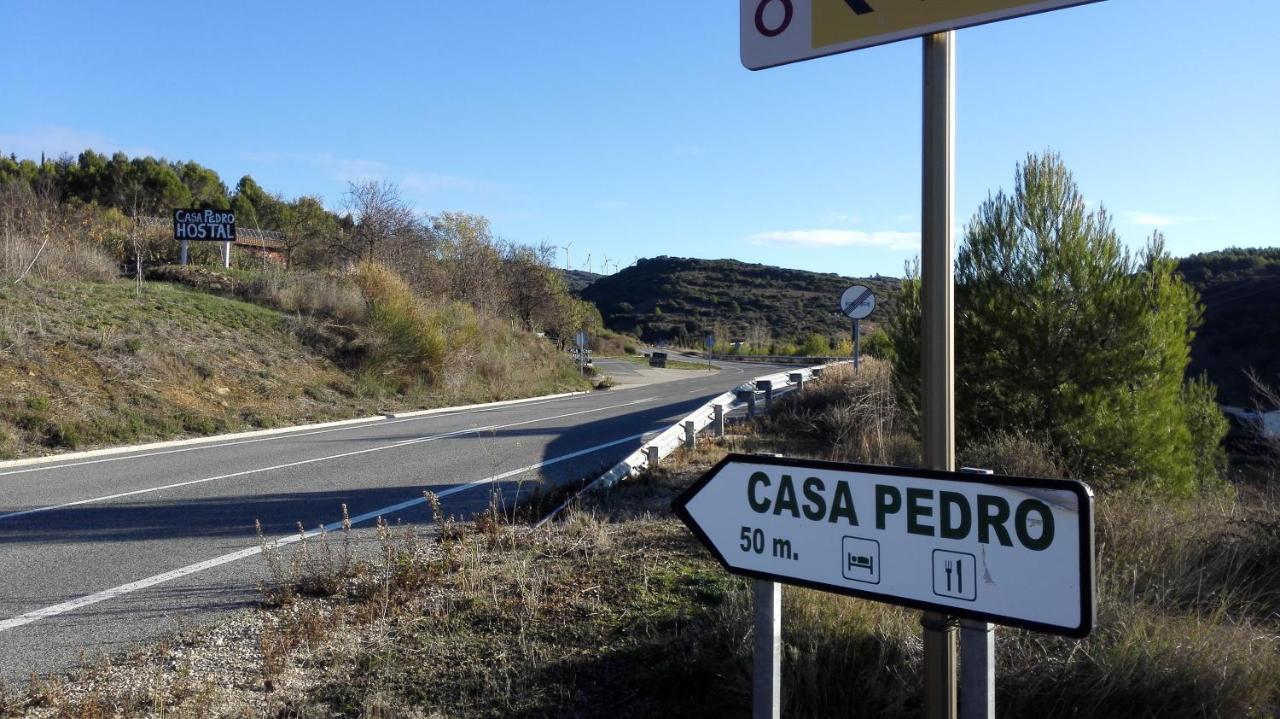 Hostal Rural Casa Pedro San Martín de Unx Esterno foto